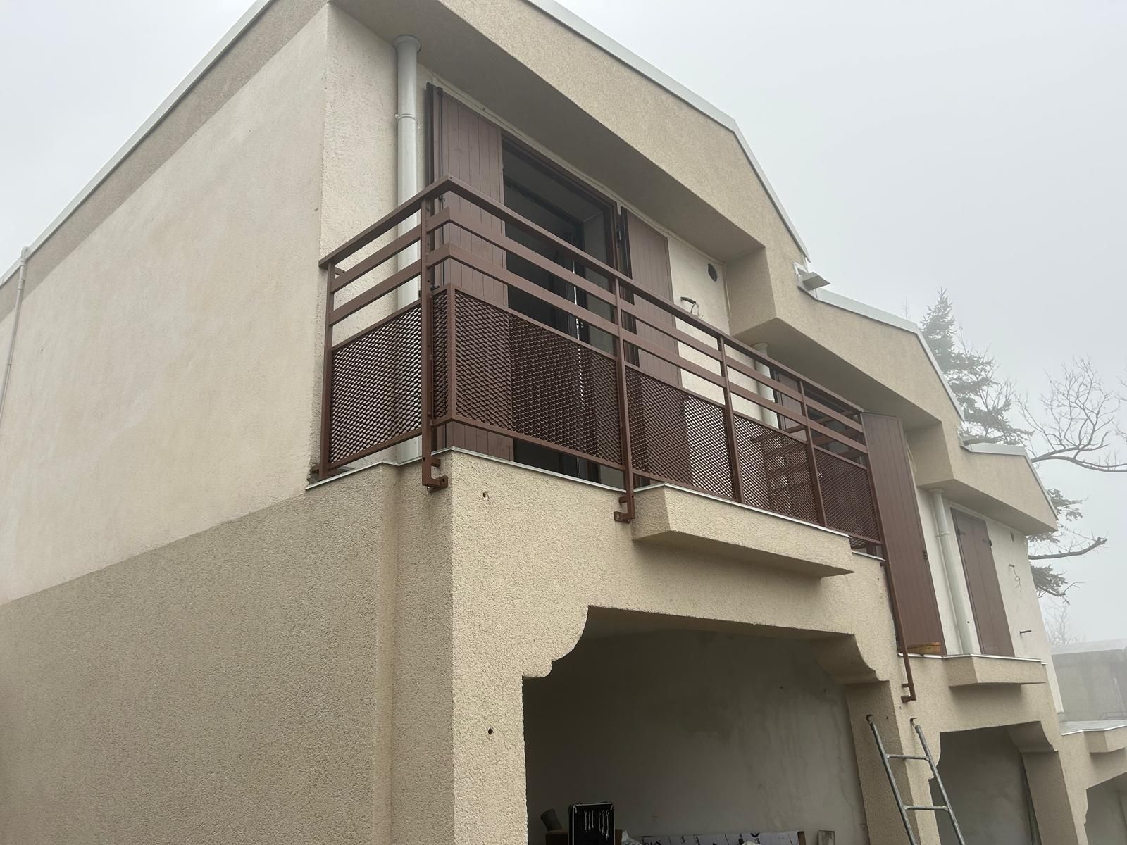Parapetto per balcone in ferro